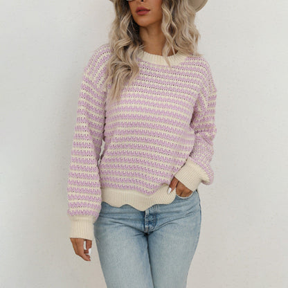 Léa Elegant Knitted Sweater