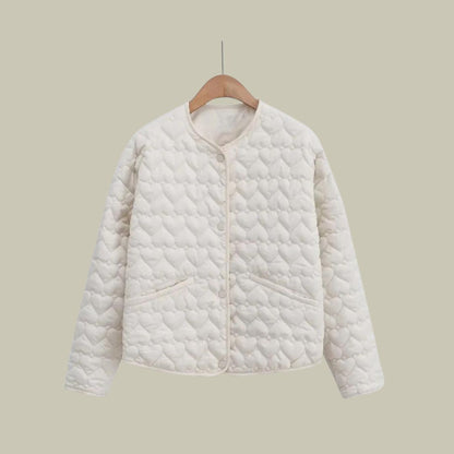Amelie Elegant Quilted Winter Down Jacket