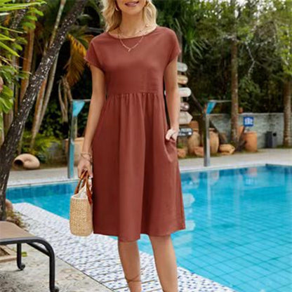 Emma – Long soft and breathable summer cotton dress