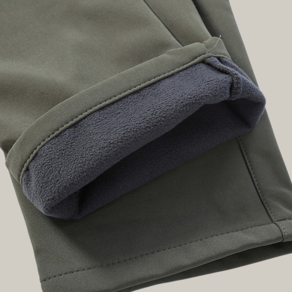 Pantaloni Termici Uomo Escursionismo Sci Inverno