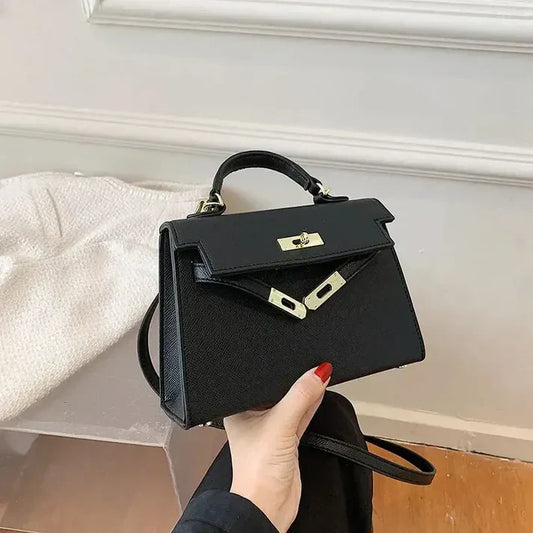 Sophie Elegant Mini Handbag with Golden Closure