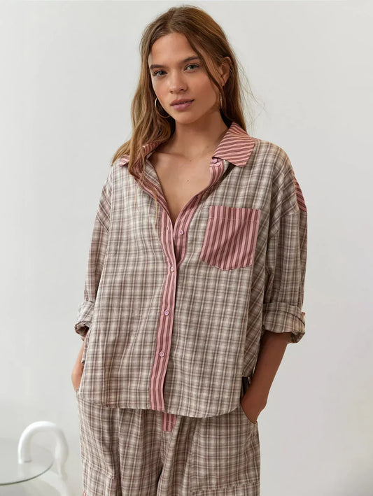 Sophie – Elegant and soft pajama in premium polyester
