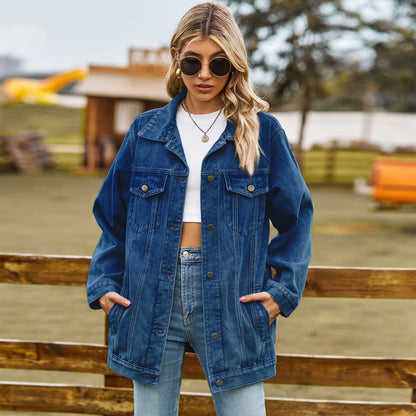 Veste Femme en Jean Vintage