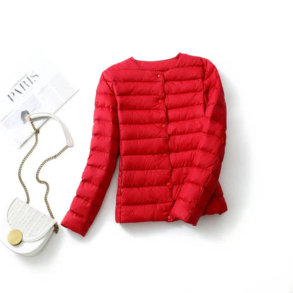 Piumino Pieghevole Ultra Leggero in Piuma per Viaggi