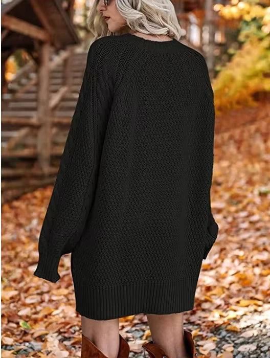 Pull Femme Mi-Long Automne Hiver