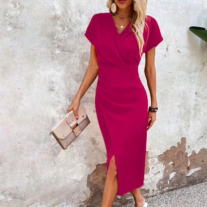 Léa Elegant Long Tulip Dress