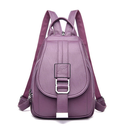 Elegant and Soft Leather Backpack