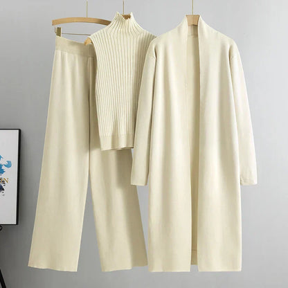 Emma – Ensemble d’hiver doux et élégant trois pièces