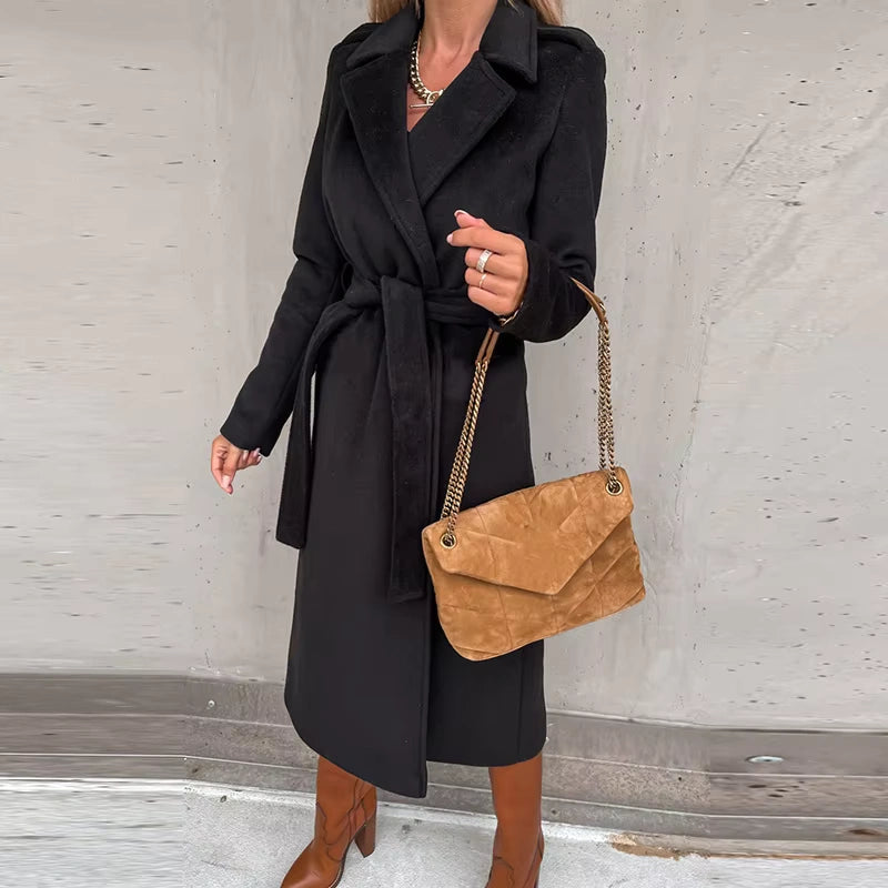 Manteau Hivernal Chic en laine