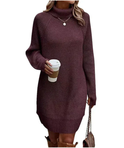 Sophie – Robe en maille douce et élégante