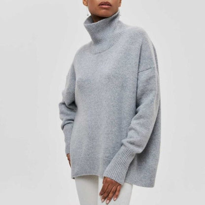 Sophie – Soft and Elegant Turtleneck Sweater in Blended Wool
