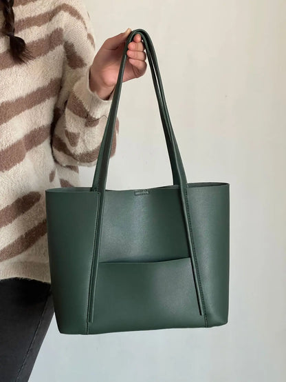Sophie Elegant Soft Leather Tote Bag