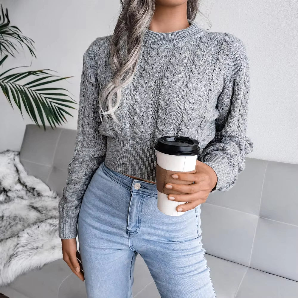 Pull en Fil Doux pour Femme