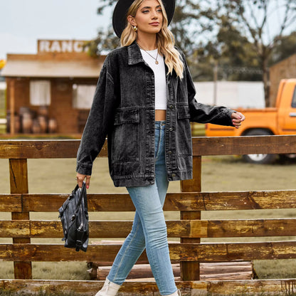 Veste Femme en Jean Vintage