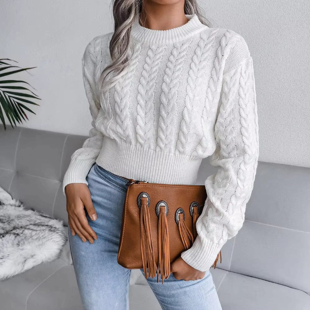 Pull en Fil Doux pour Femme