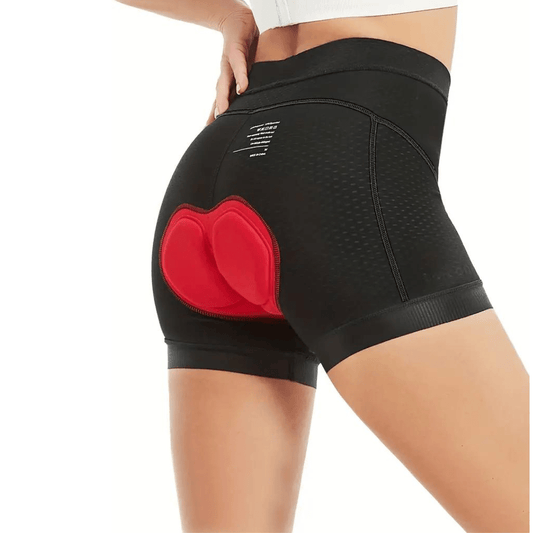 Shorts de Cyclisme Femme Respirants avec Rembourrage Gel