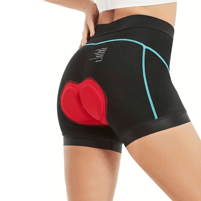 Shorts de Cyclisme Femme Respirants avec Rembourrage Gel