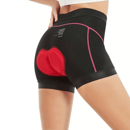 Shorts de Cyclisme Femme Respirants avec Rembourrage Gel