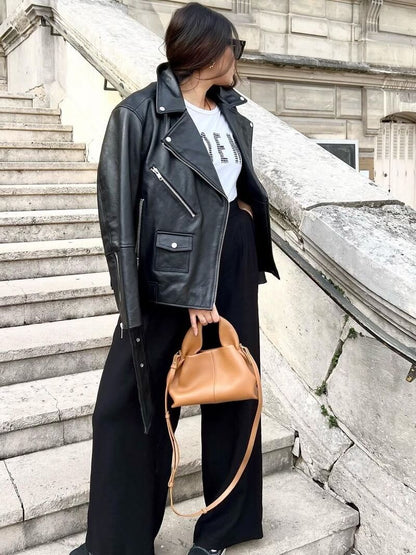 Sophie – Elegant Vegan Leather Shoulder Bag
