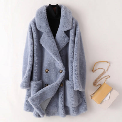 Sophie Soft and Elegant Shearling Coat