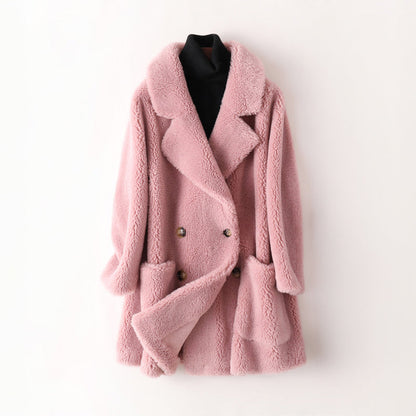 Sophie Soft and Elegant Shearling Coat