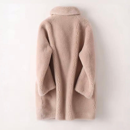 Sophie Soft and Elegant Shearling Coat
