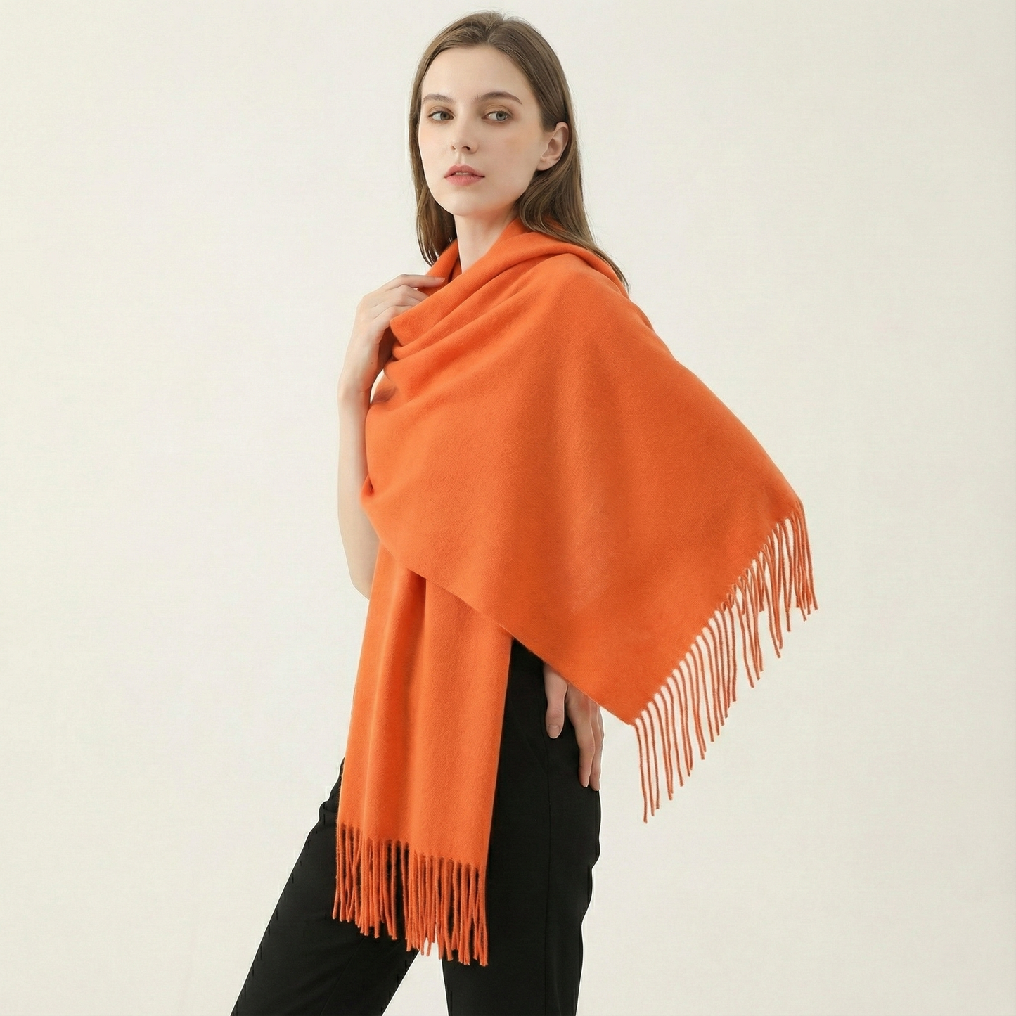 Sophie Écharpe Douce en Cachemire Élégant
