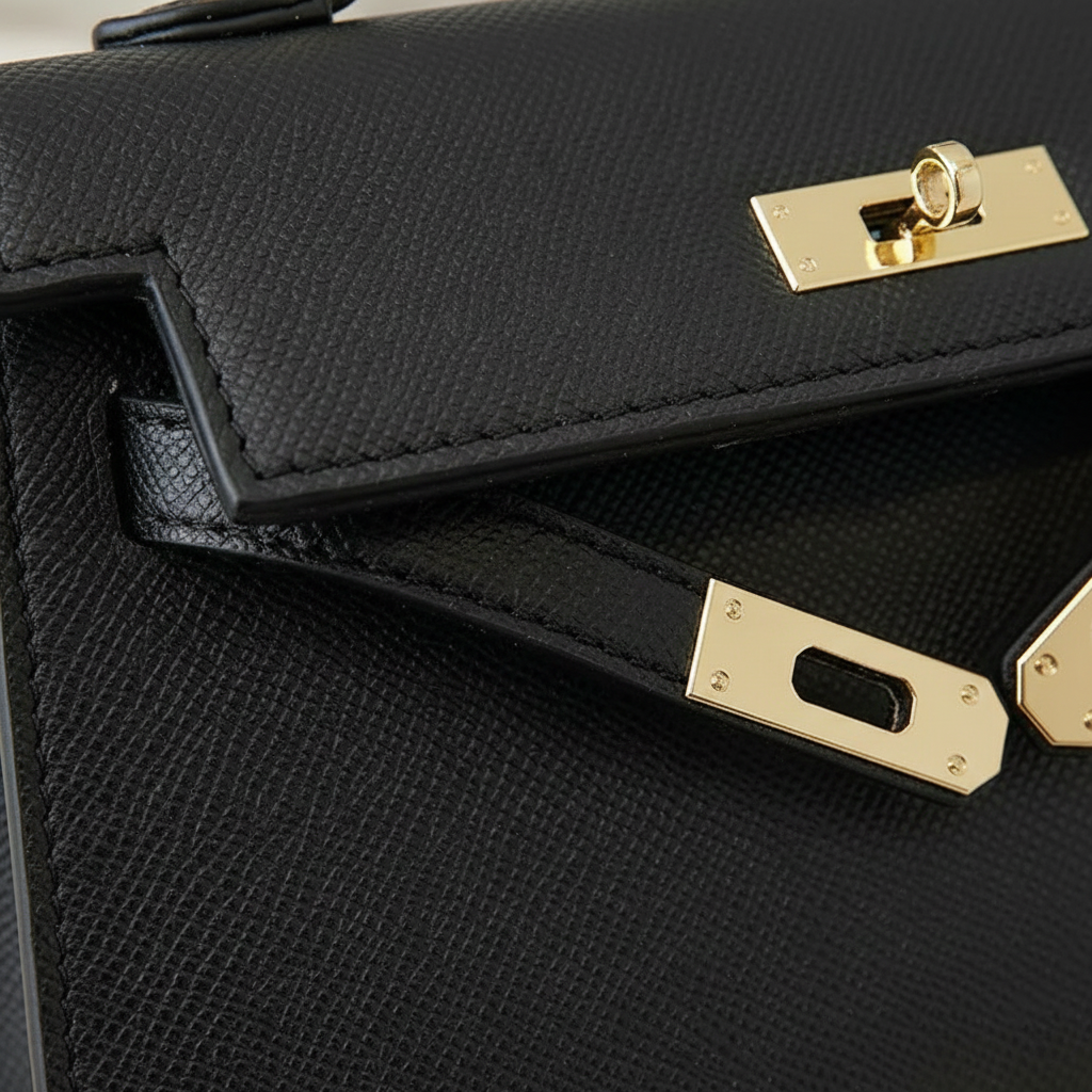 Sophie Élégante Mini Sac à Main avec Fermeture Dorée