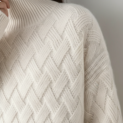 Sophie – Pull doux et élégant en laine premium