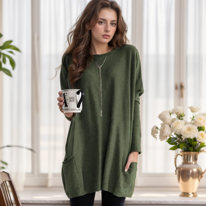 Emma – Soft and loose tunic sweater for relaxed comfort