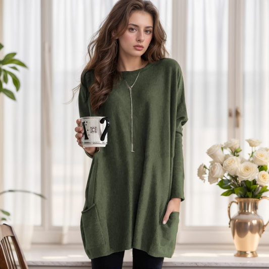 Emma – Soft and loose tunic sweater for relaxed comfort