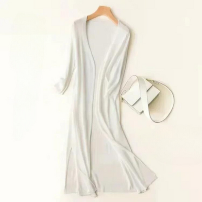 Emma – Soft and elegant long cardigan for women