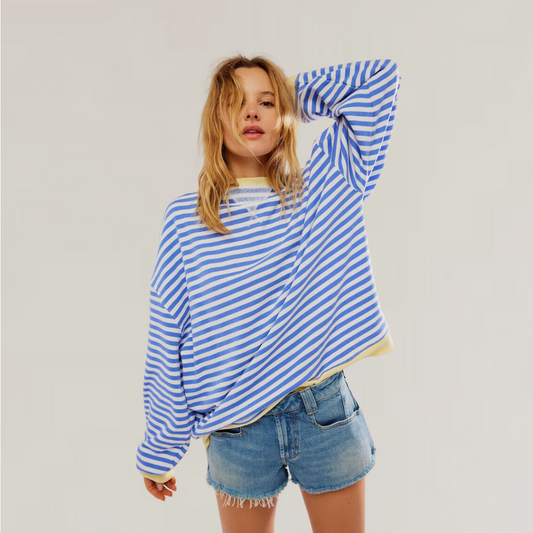 Zoé – Soft and elegant striped sweater