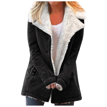 Sophie – Élégante veste chaude à col tailleur pour l’hiver
