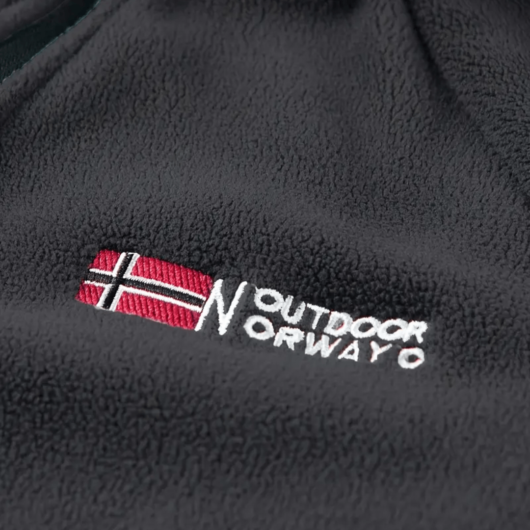 Veste Polaire Homme Thermique à Demi-Zip Respirante