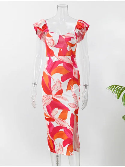 Robe Femme Cintrée - Sans Manches - Épaules Structurées