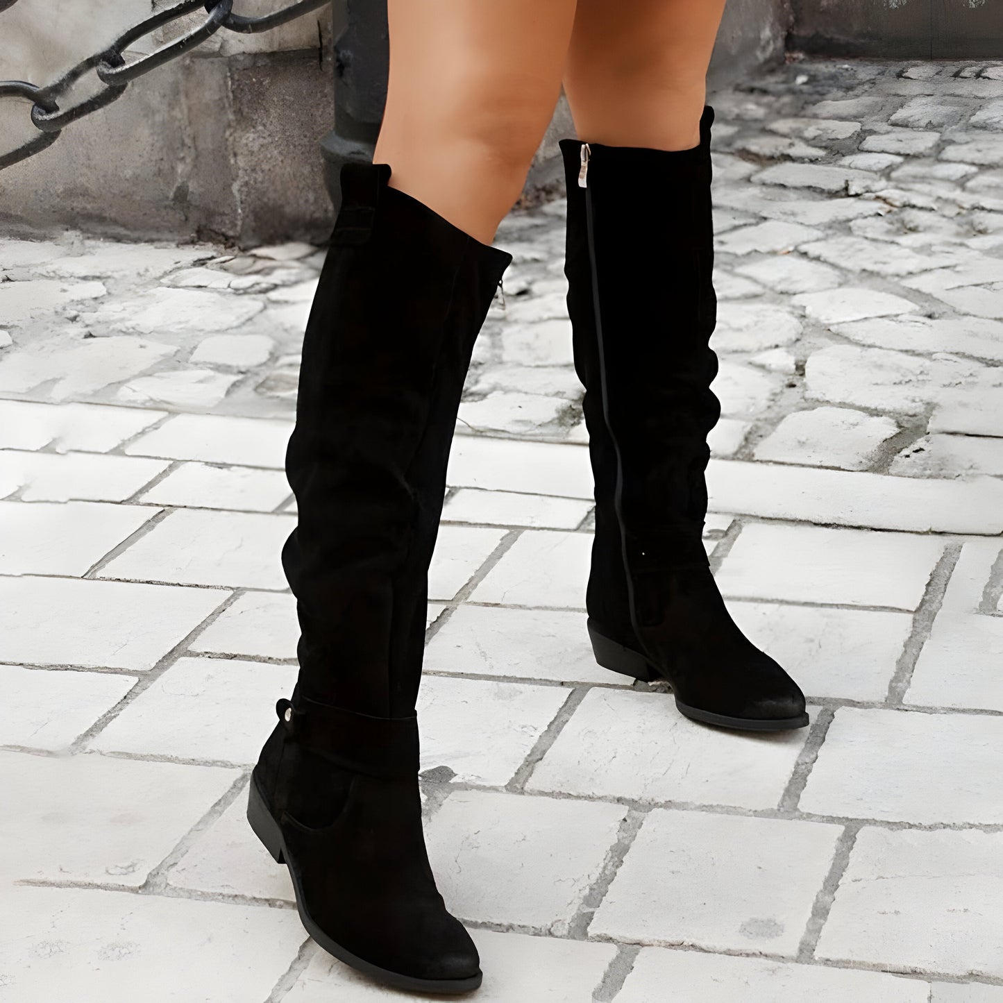 Sophie – Bottes hautes en cuir souple et élégant