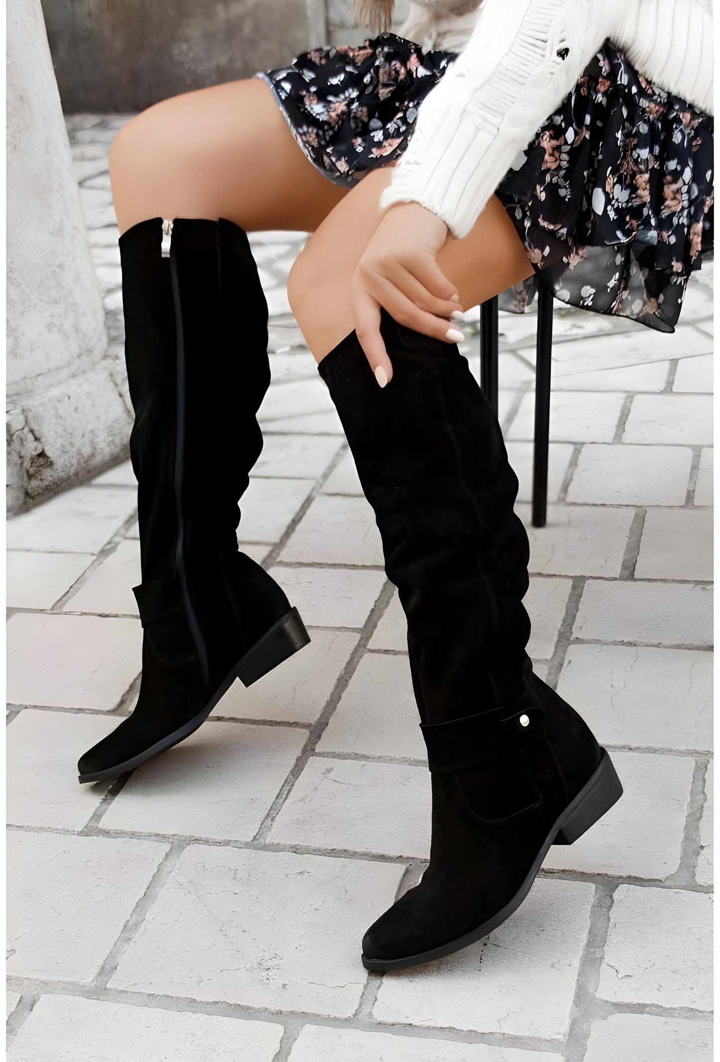Sophie – Bottes hautes en cuir souple et élégant