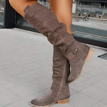 Sophie – Bottes hautes en cuir souple et élégant