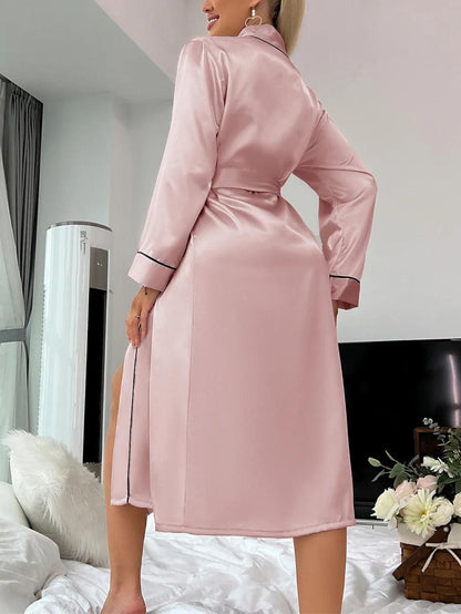 Sophie Kimono Satiné Élégant