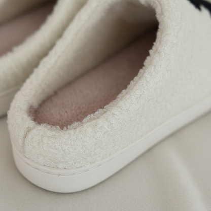 Zoé Soft Slip-On Slippers with Dachshund Pattern