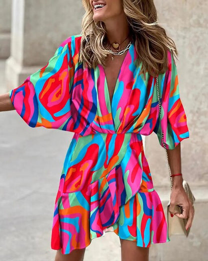 Léa – Long bohemian dress, fluid and light