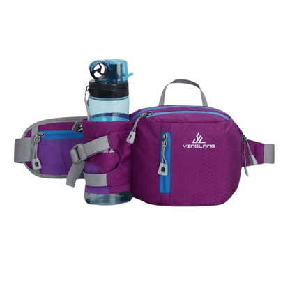 Sac Banane De Randonnée Léger Résistant À L’Eau Avec Porte-Bouteille