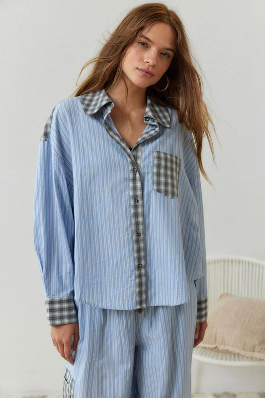 Léa – Pyjama doux et élégant en tissu satiné
