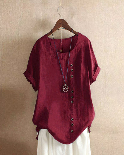 Emma Soft and Breathable Cotton Blouse