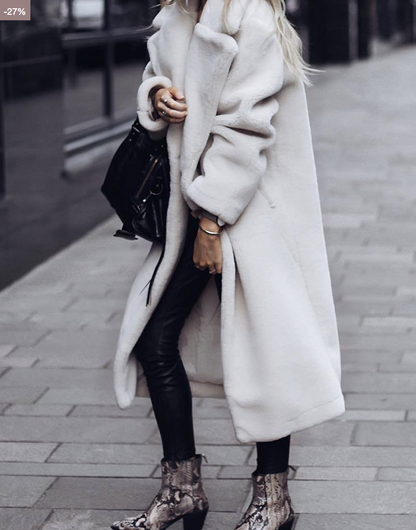 Emma – Manteau teddy urbain chic et douillet