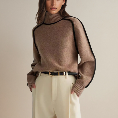 Emma – Soft and elegant turtleneck sweater