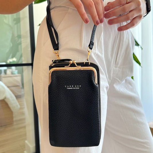 Léna Elegant Mini Phone Bag in Vegan Leather