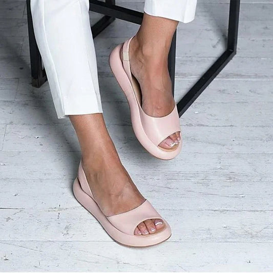 Sophie Élégantes Sandales en Cuir Véritable