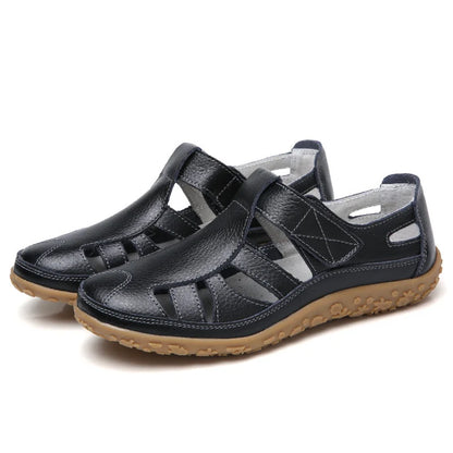 Sophie – Elegant orthopedic non-slip sandals in breathable leather